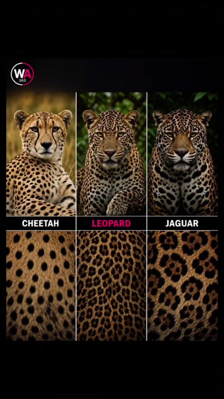 Cheetah vs Leopard vs Jaguar: How to Tell Them Apart
