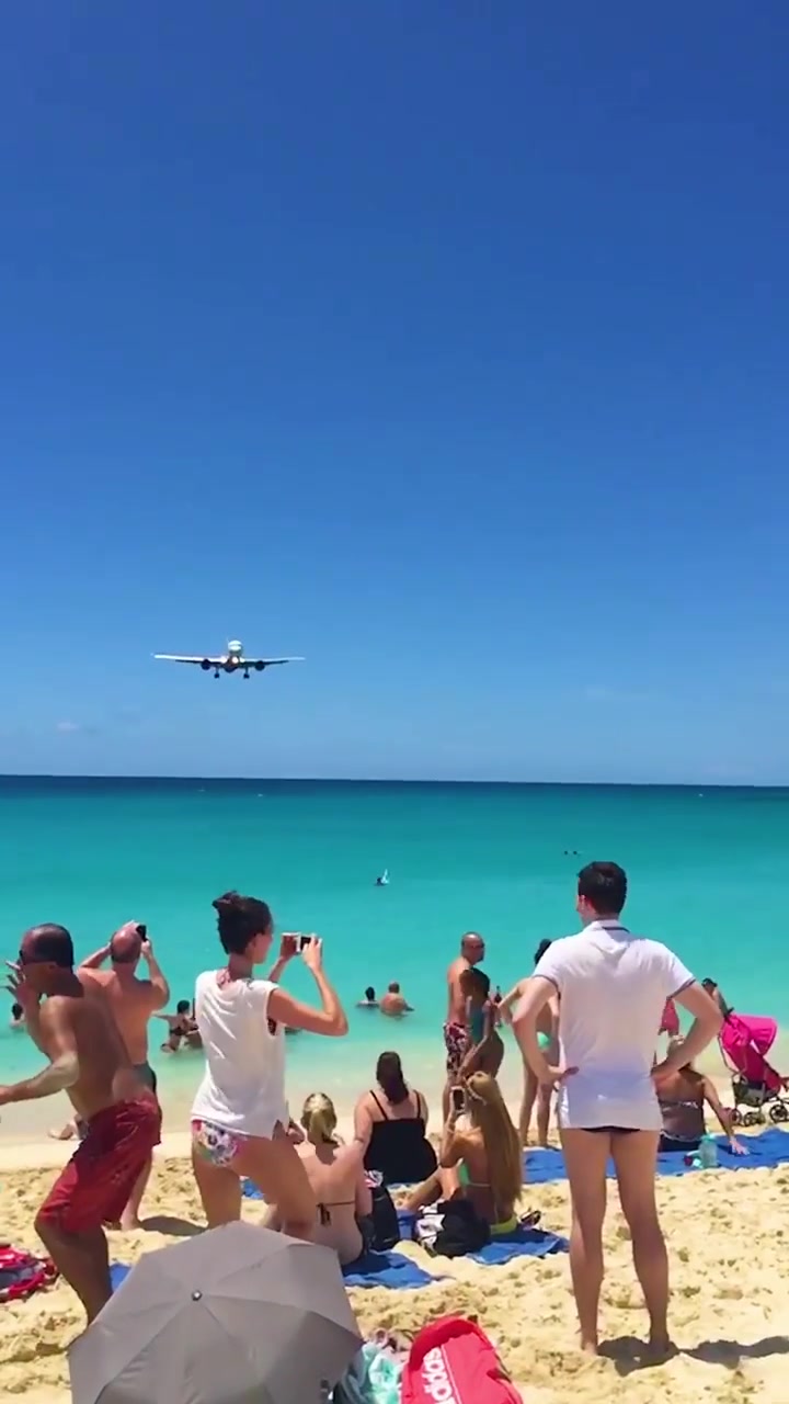 Airplane Landing on Beach: Spectacular Event
