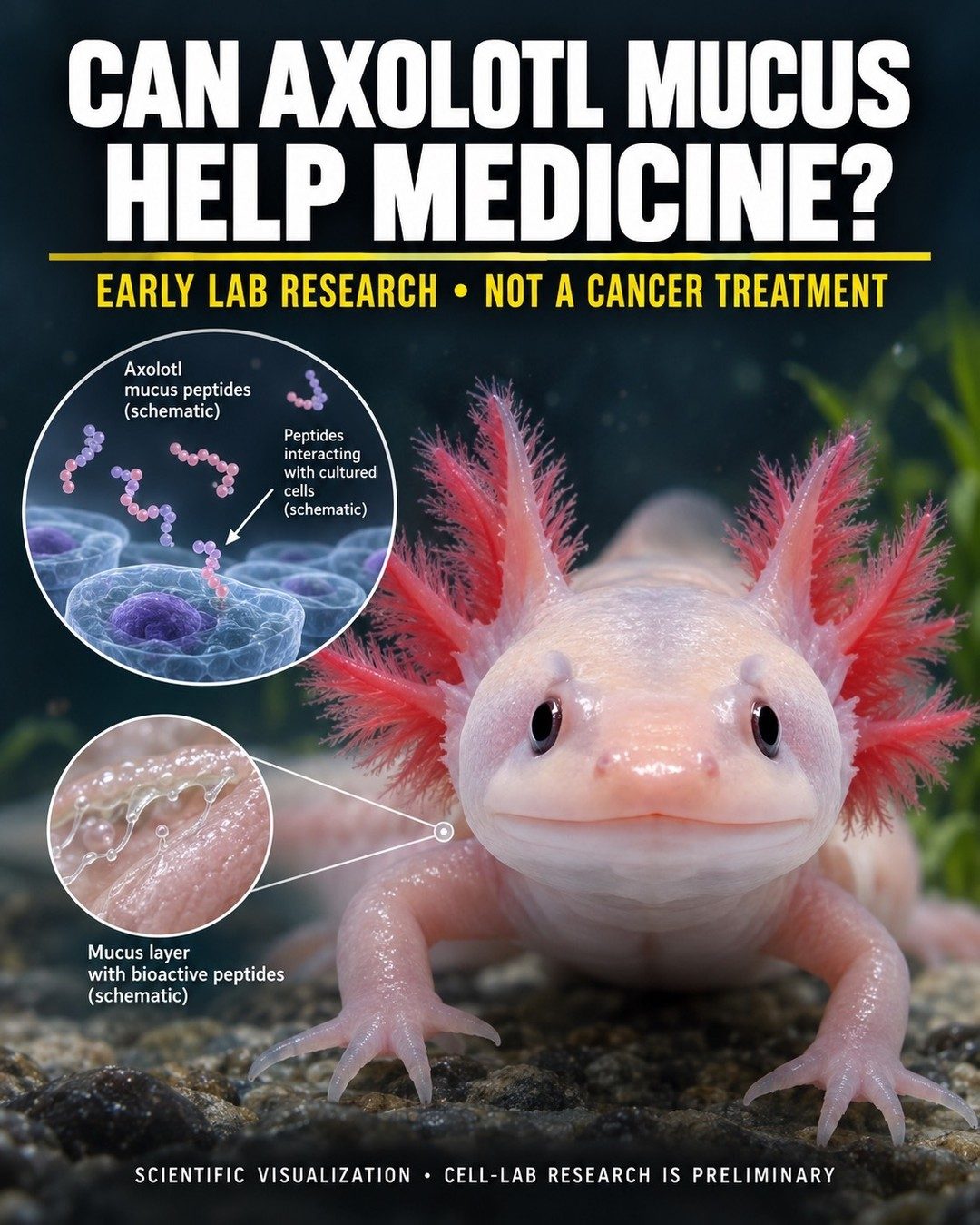 Axolotl Mucus Research: Early Lab Findings