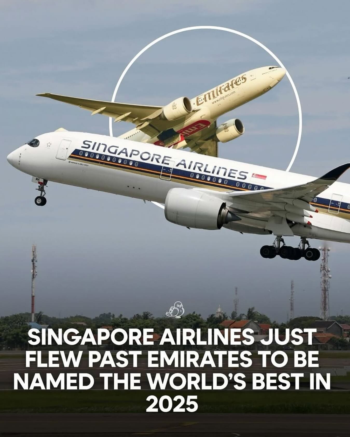 Singapore Airlines Named 2025's World's Best by Travel + Leisure