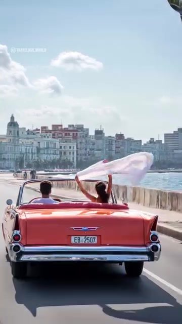 Cruising Havana in a Classic Convertible
