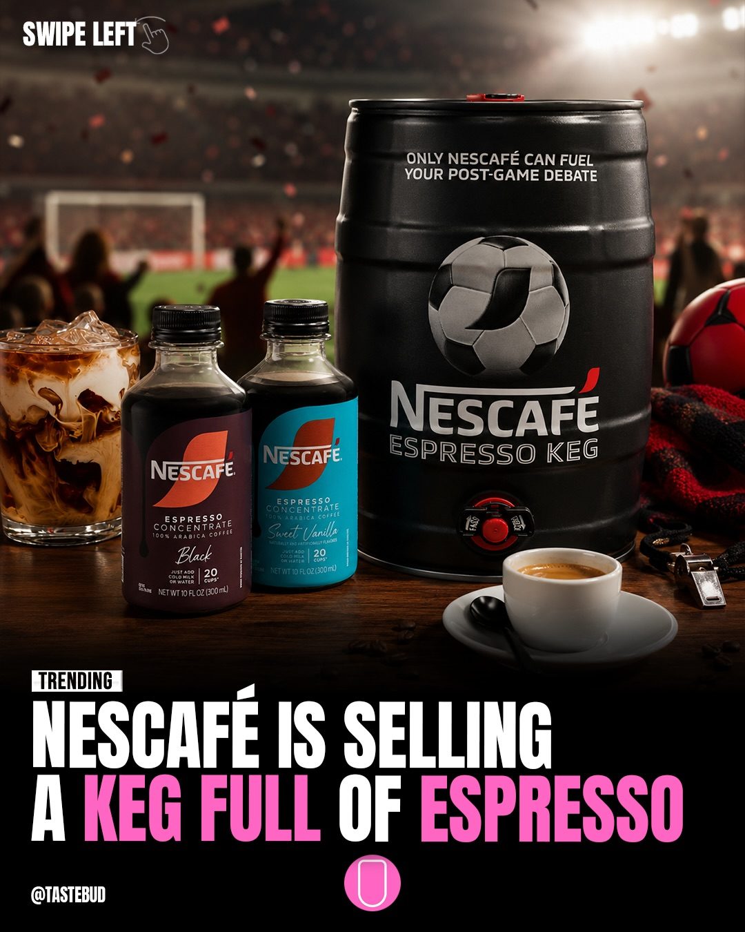 Nescafé's Limited Edition Espresso Keg: Perfect for Sharing