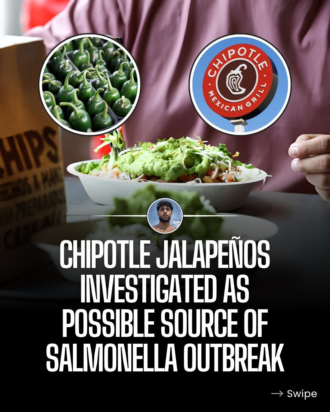 Chipotle Jalapeños Linked to 110 Salmonella Cases