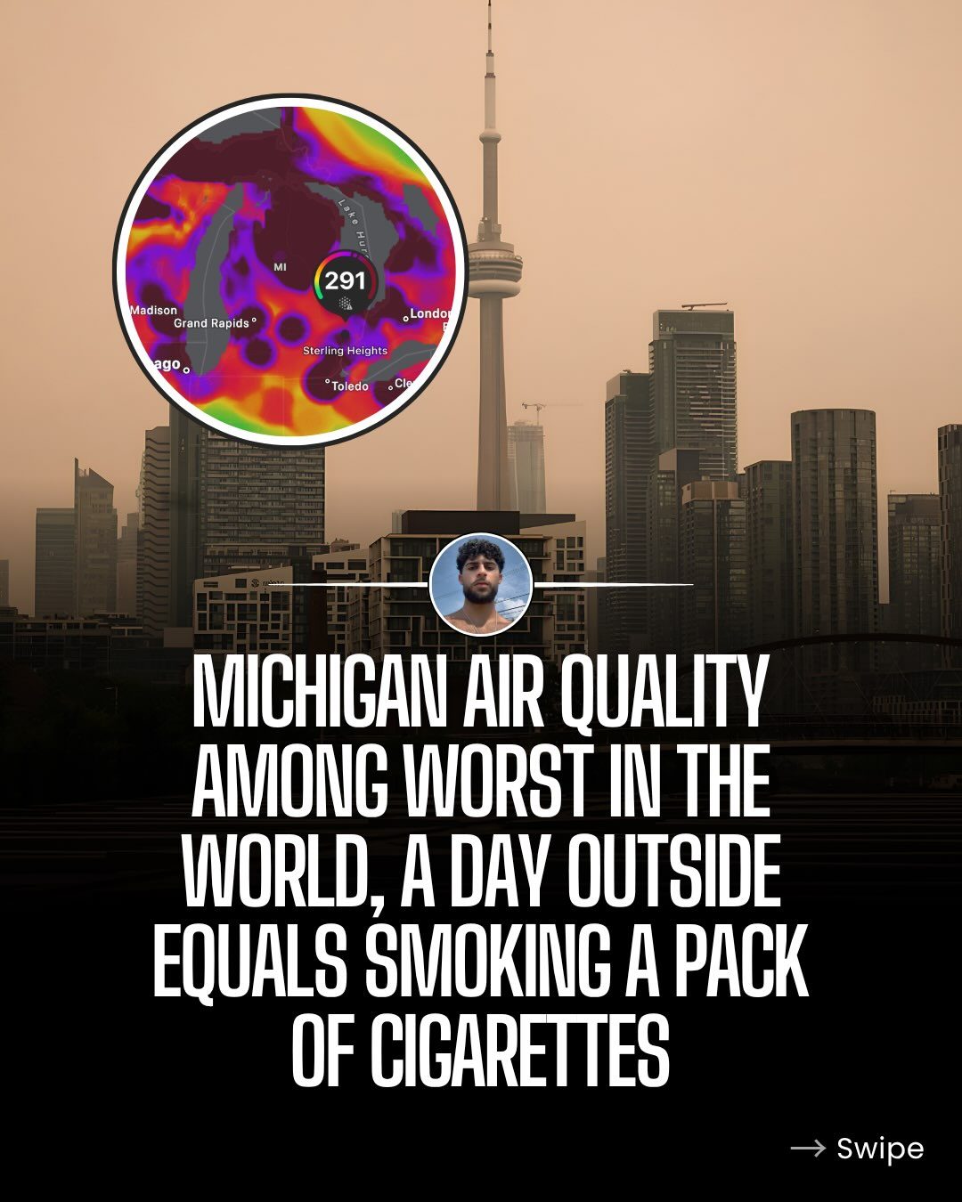 **Michigan's Air Quality Crisis: Wildfires and Health Risks**