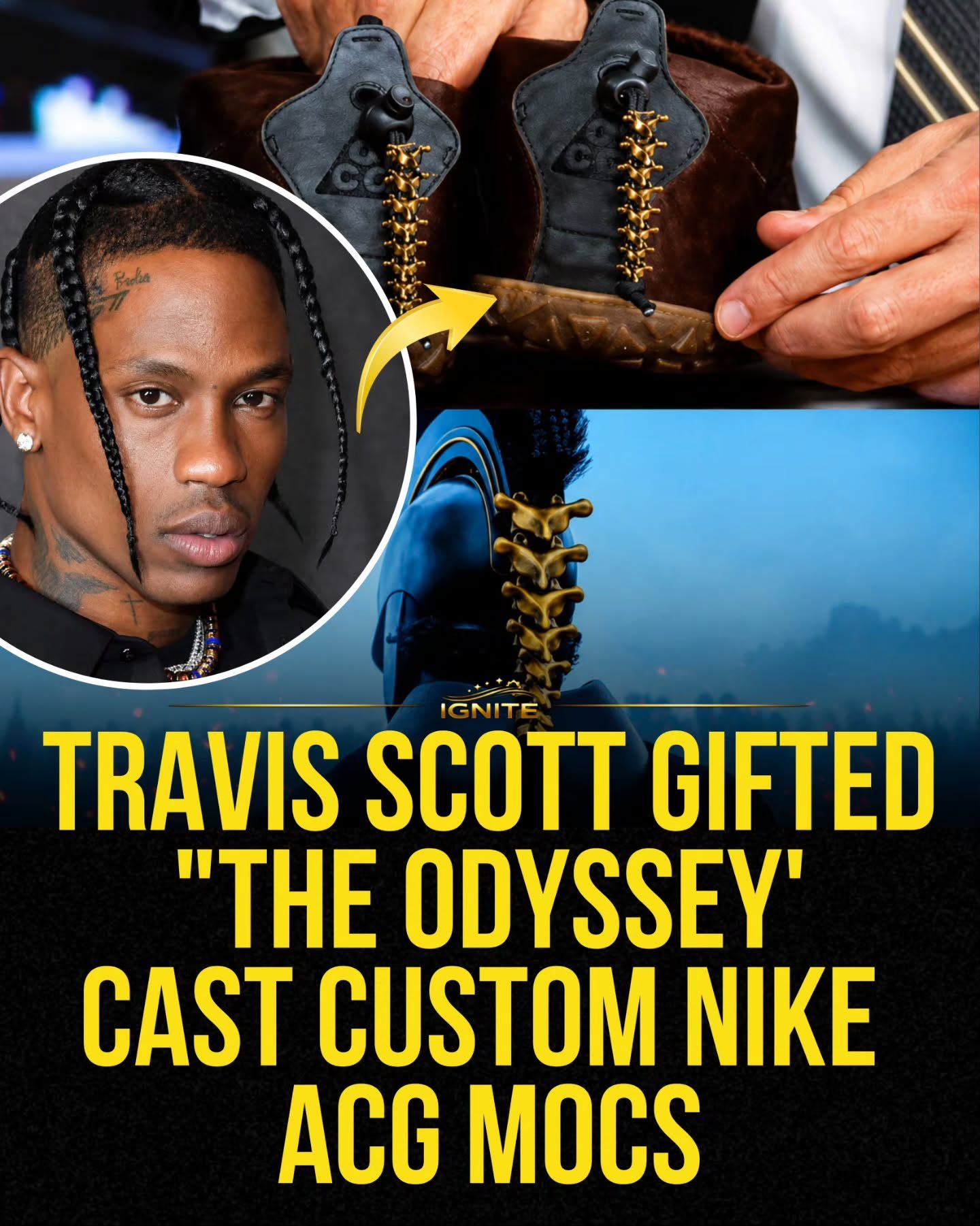 Travis Scott Unveils "The Odyssey" Nike ACG Mocs