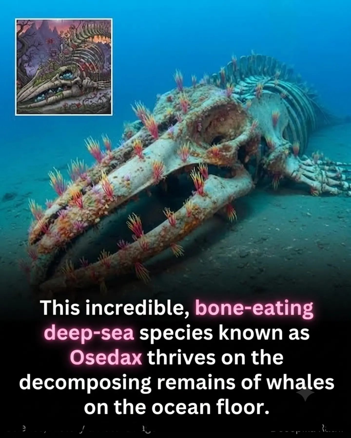 Osedax: Deep-Sea Worms Feasting on Whale Bones