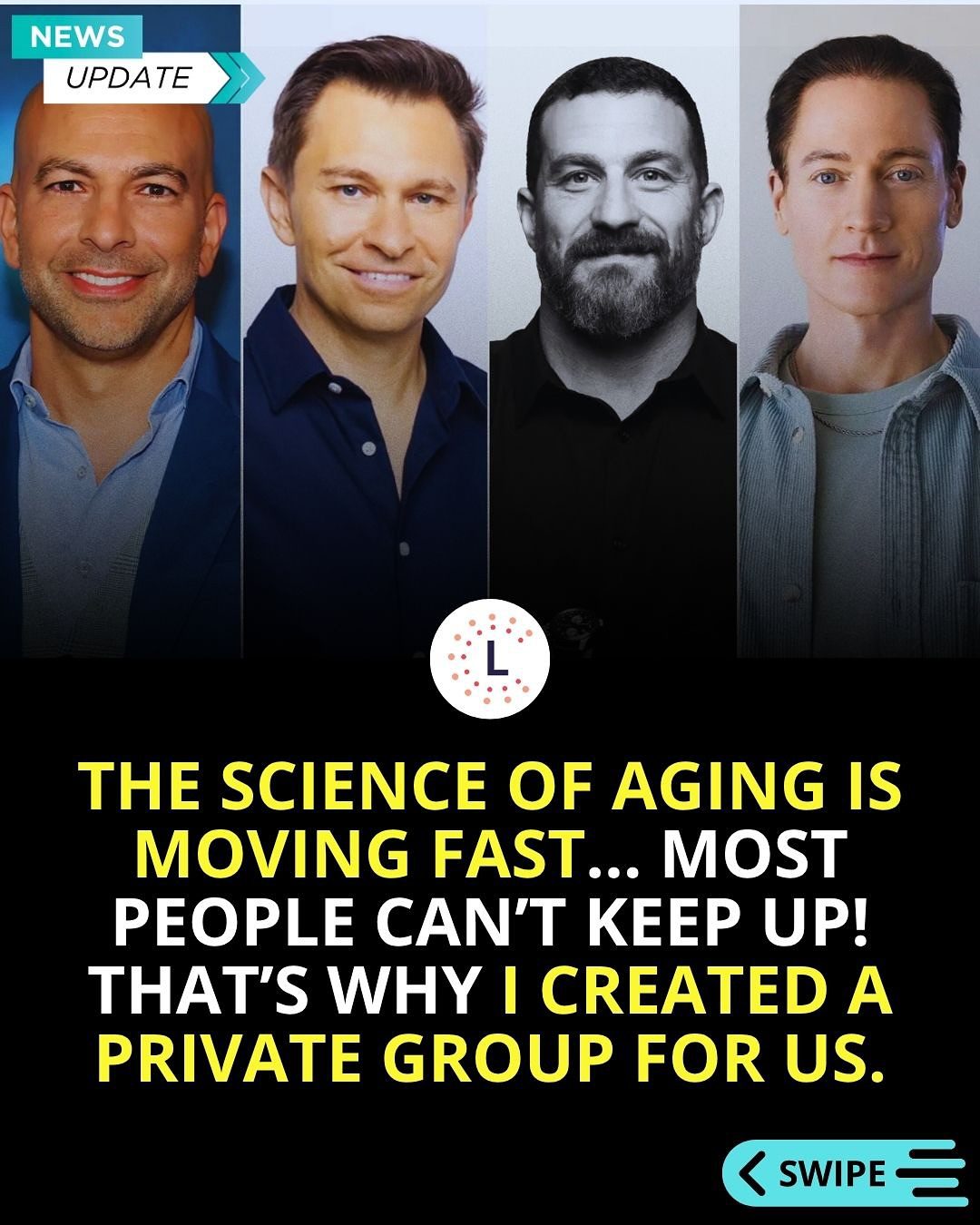 Join The Longevity Experts Facebook Group for Daily Longevity Insights
