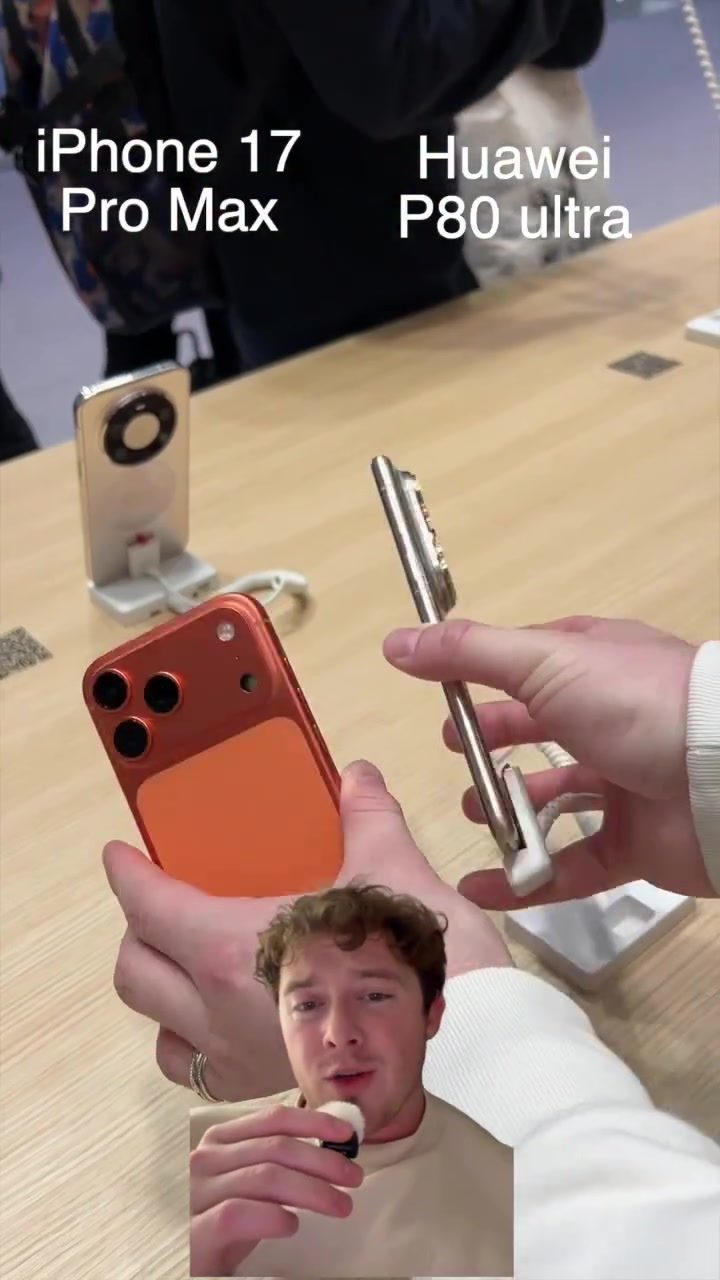 iPhone 17 vs. Huawei P80: Action Mode Camera Test