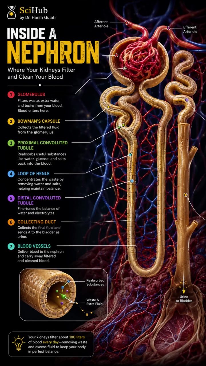 Nephron Anatomy: Key Parts and Their Functions Explained