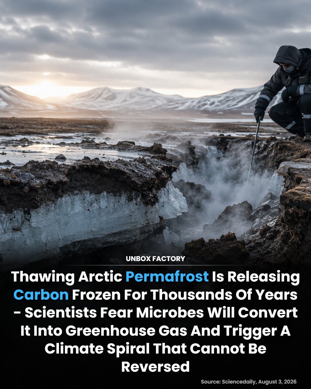 Arctic Permafrost Thaw: Unlocking Ancient Carbon and Climate Riske