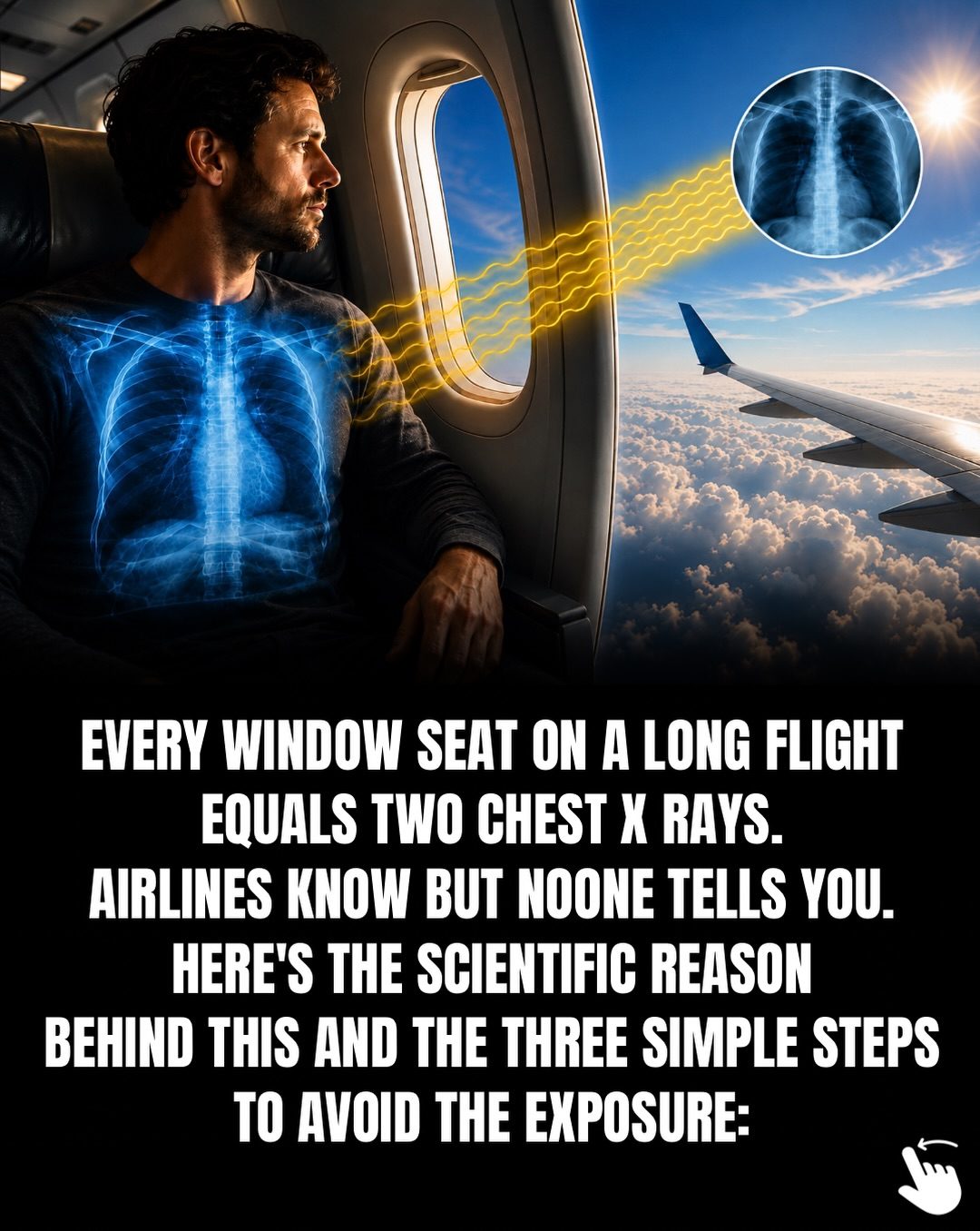 Flight Radiation: Window Seats Expose Passengers to 31% More Radiation