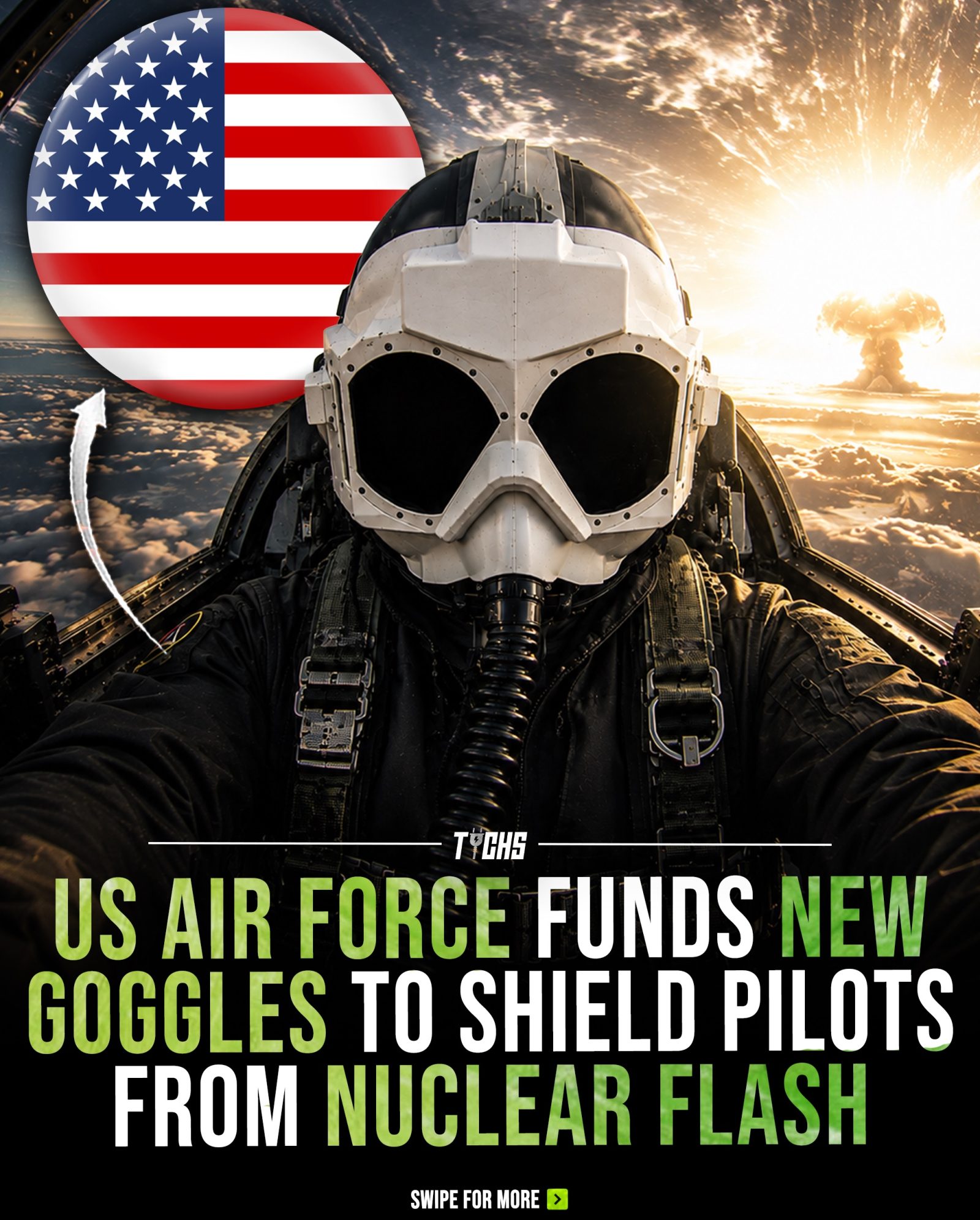TYCHS Goggles: Revolutionizing Pilot Vision in Nuclear Flash