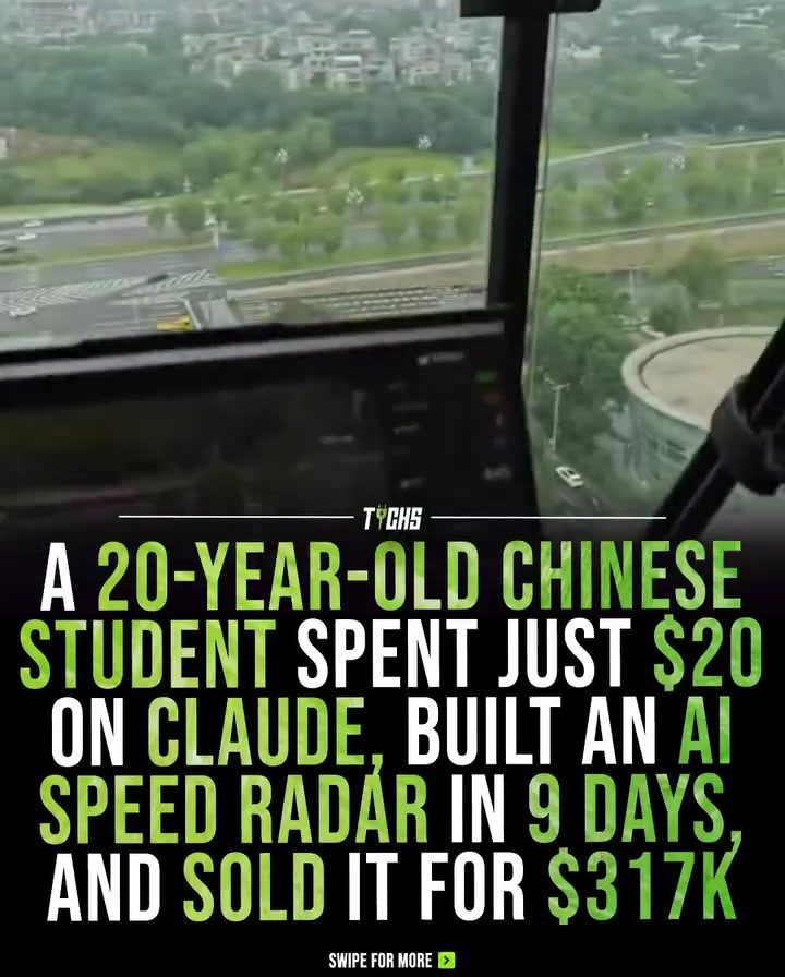 20-Year-Old Student Builds AI Speed Radar, Sells for $317K