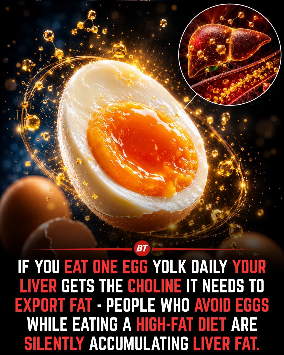 How Egg Yolk Choline Boosts Liver Health