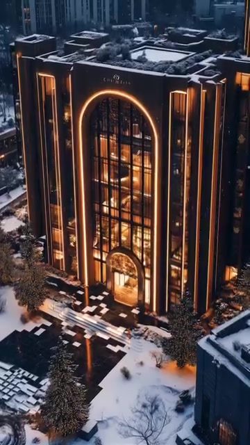 Luxury Holiday Designs: Homes and Buildings for Christmas