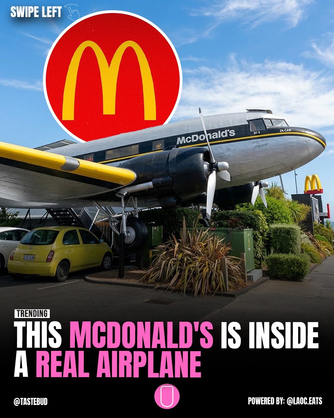 Dining Inside a McDonald's Plane: Unique Taupō Experience