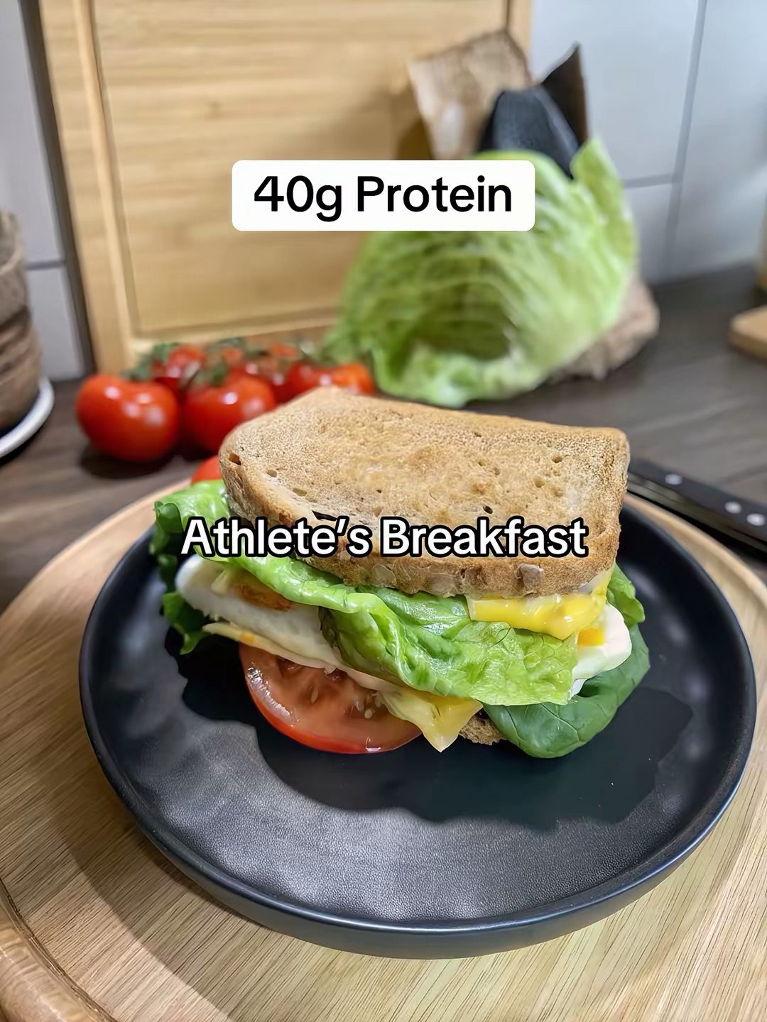 High Protein Athlete's Breakfast for Peak Performance