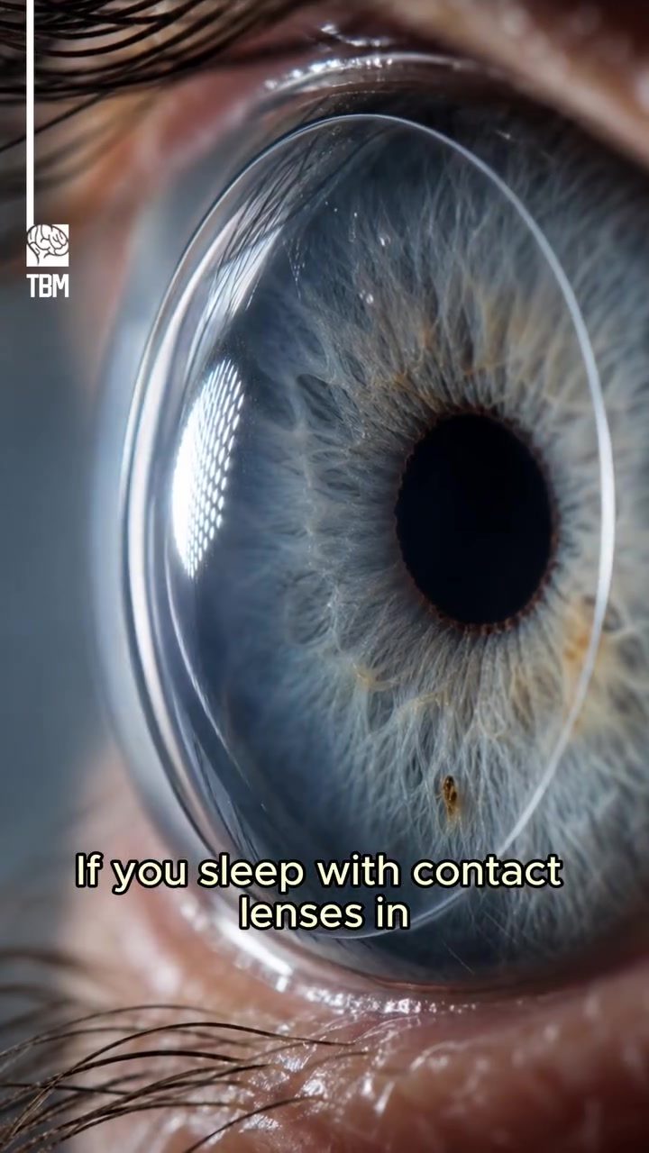 Dangers of Sleeping in Contact Lenses: Eye Health Risks