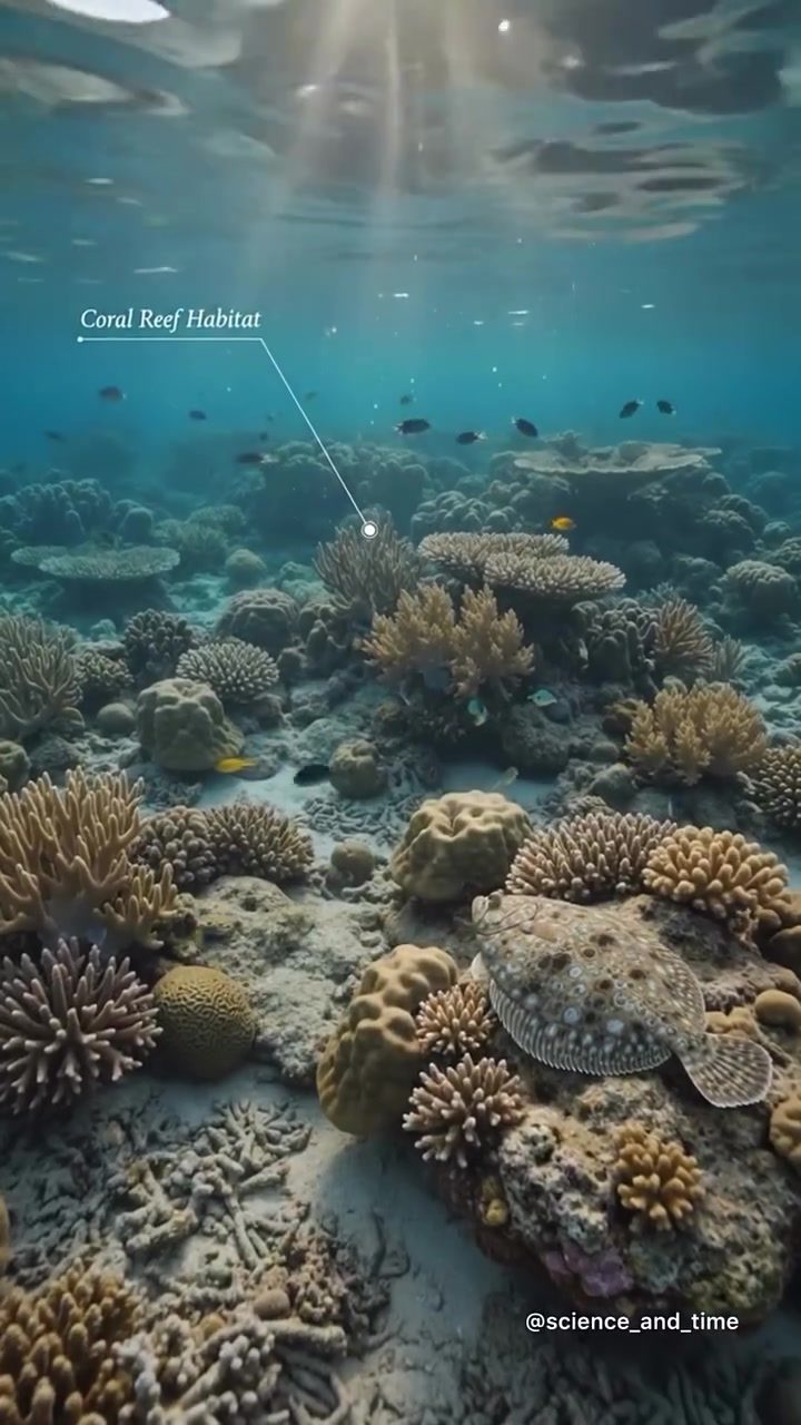 The Peacock Flounder's Amazing Camouflage Tricks
