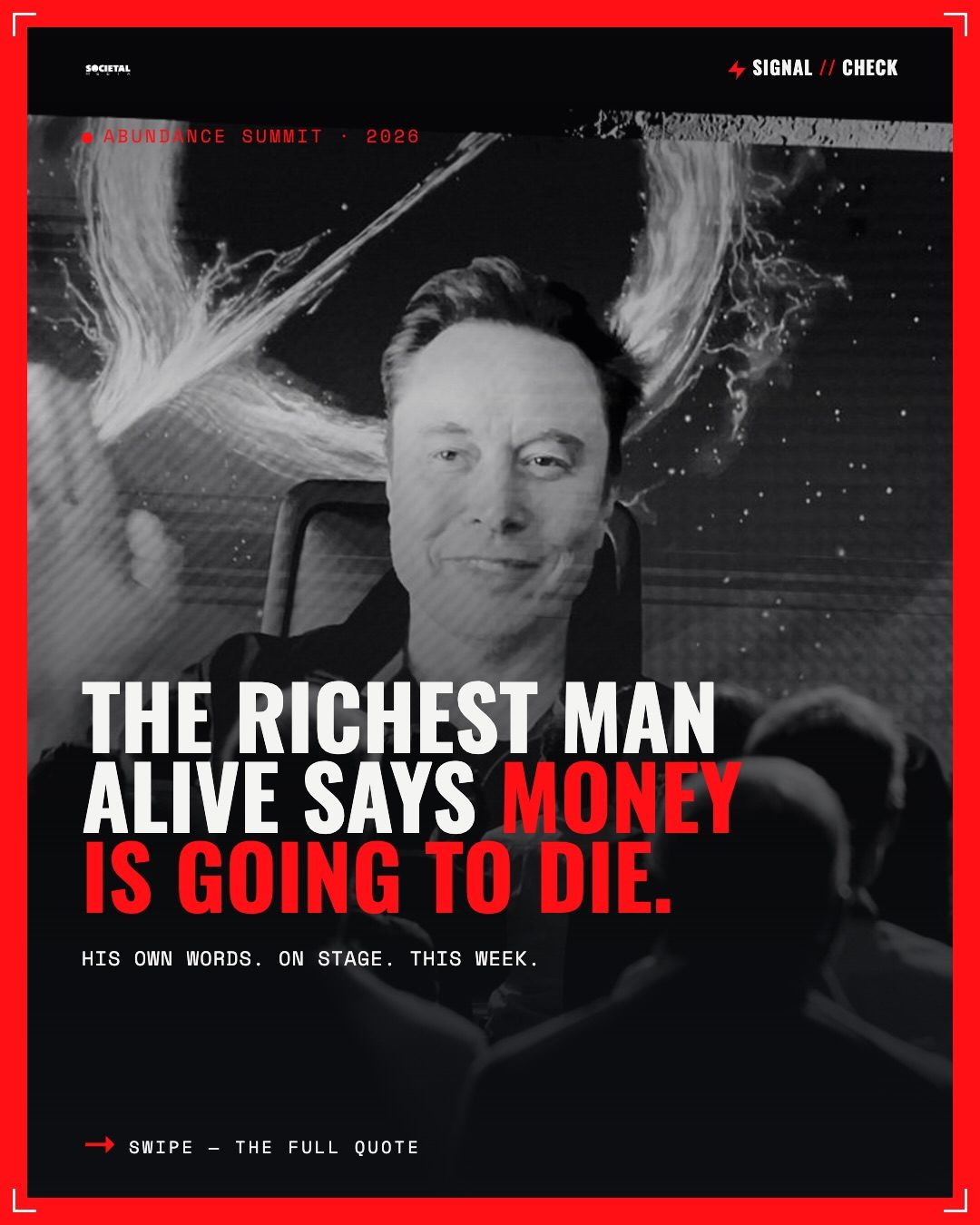 Elon Musk: AI and Robots May Make Money Irrelevant