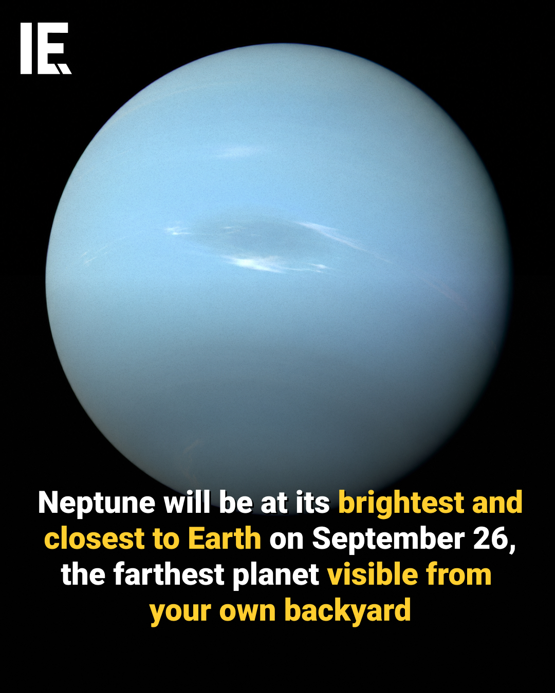 Neptune Visibility: Brightest and Closest to Earth