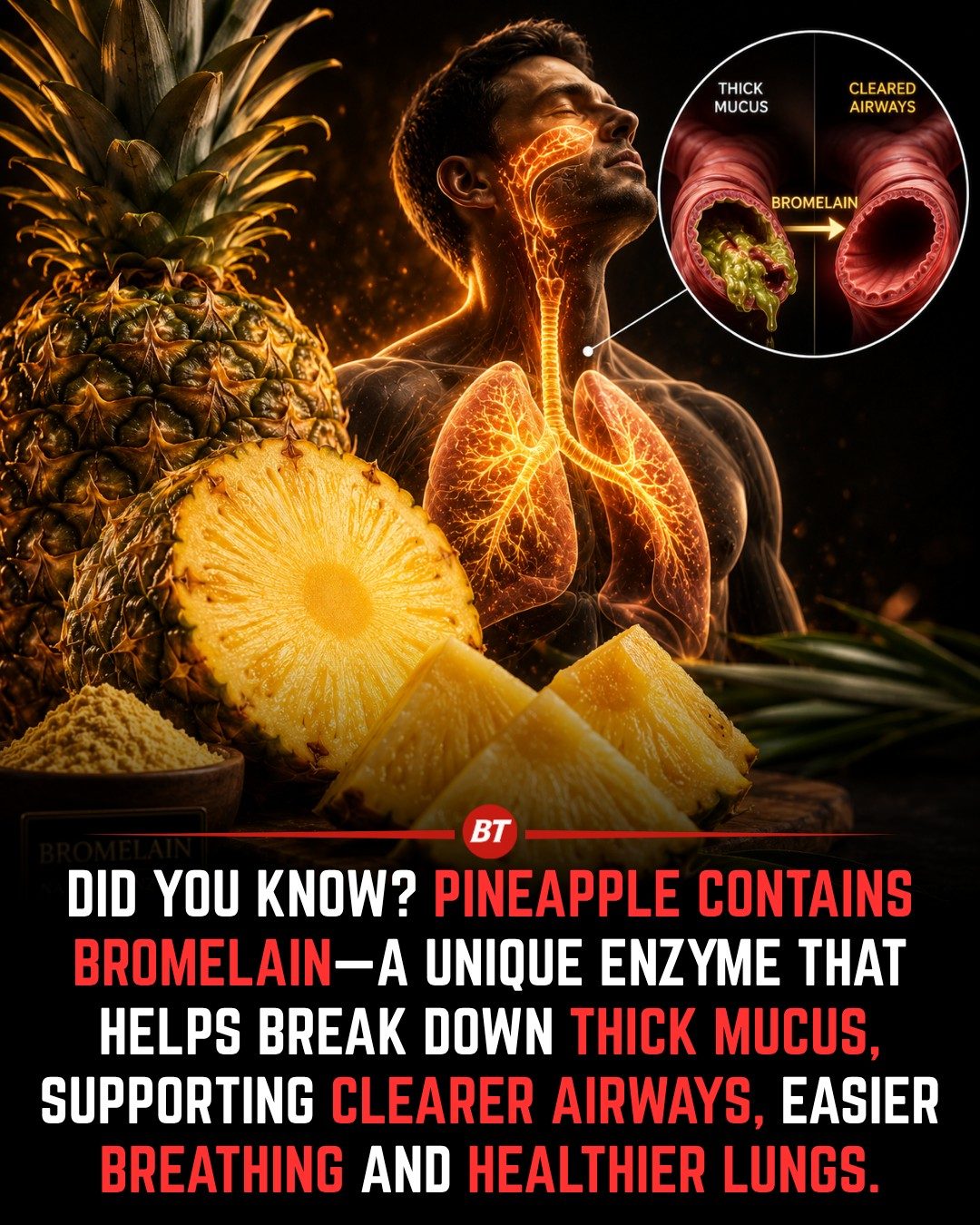 Discover the Respiratory Benefits of Pineapple and Bromelain