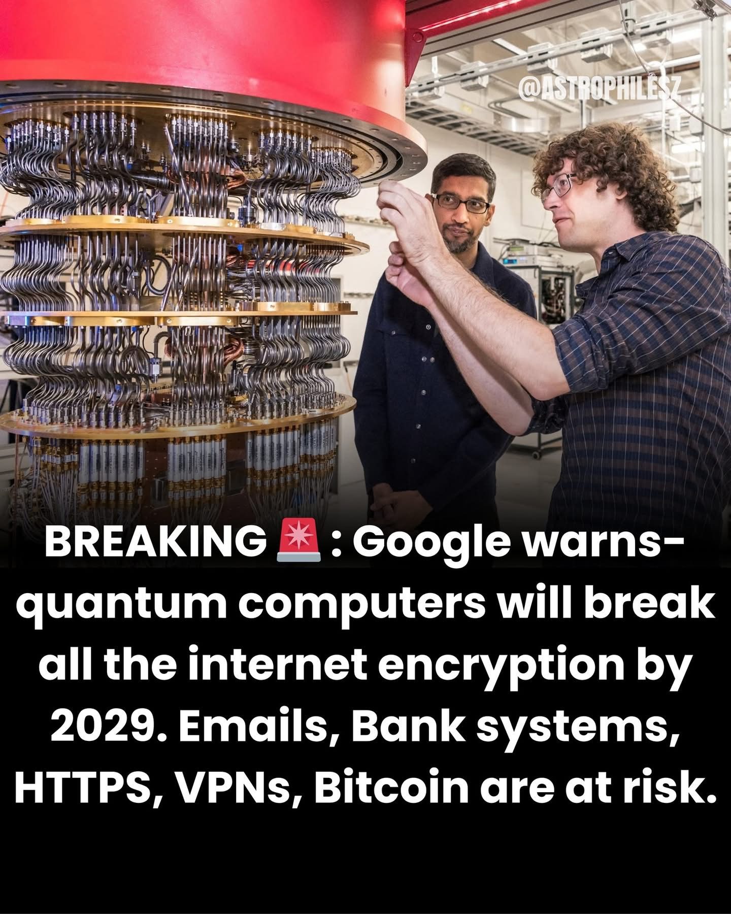 Google's 2029 Quantum Threat to Internet Security