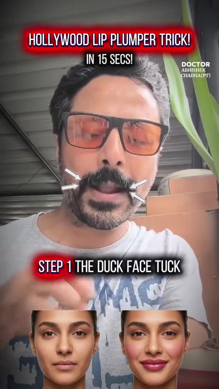 Lip Plumping Hack for Fuller Lips in 15 Seconds
