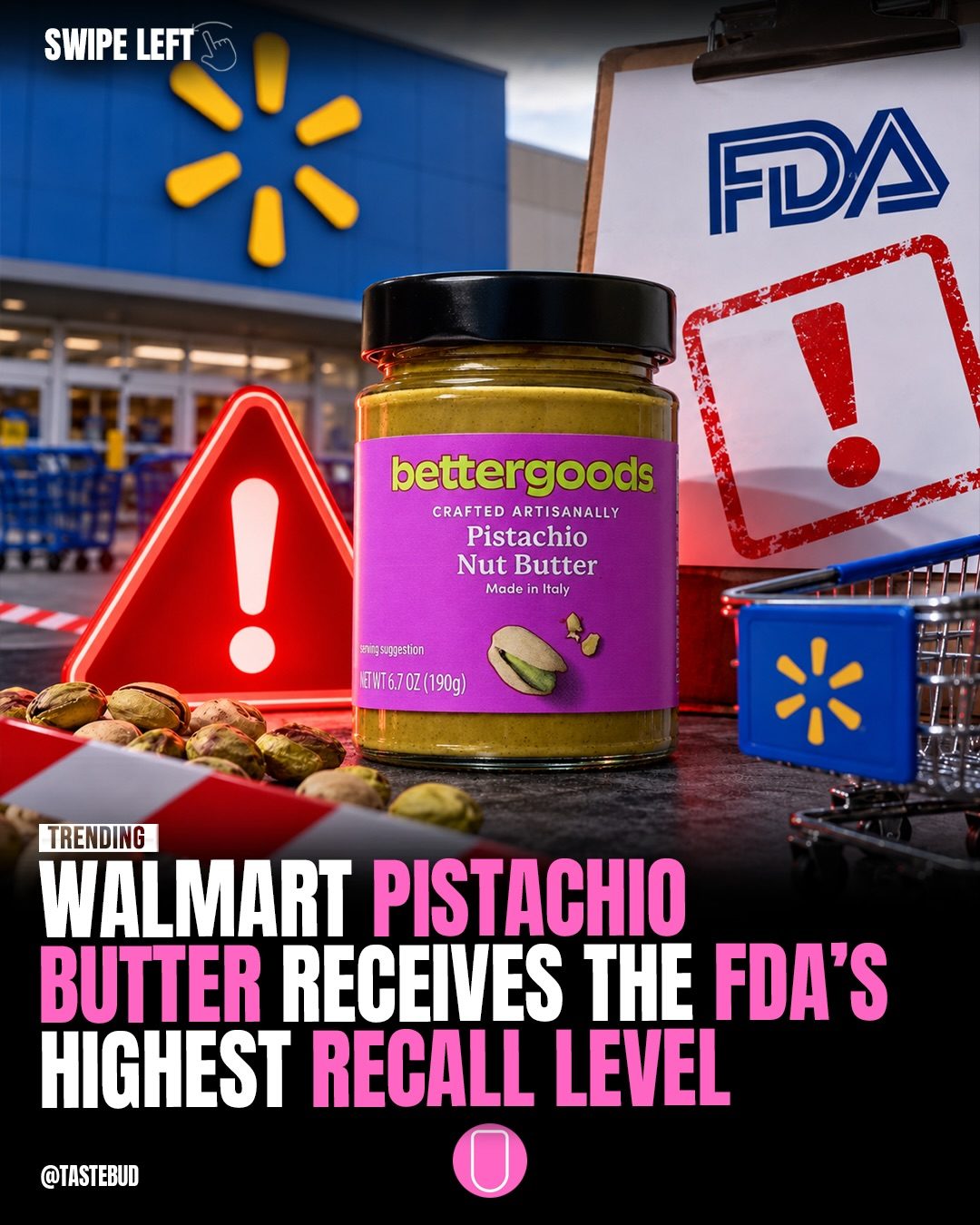 Bettergoods Pistachio Butter Recall: 16,000 Jars Affected