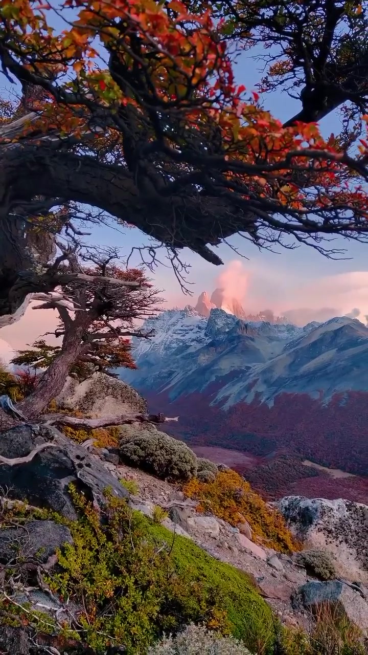 Autumn Mountain Landscape: Panoramic Autumn Views