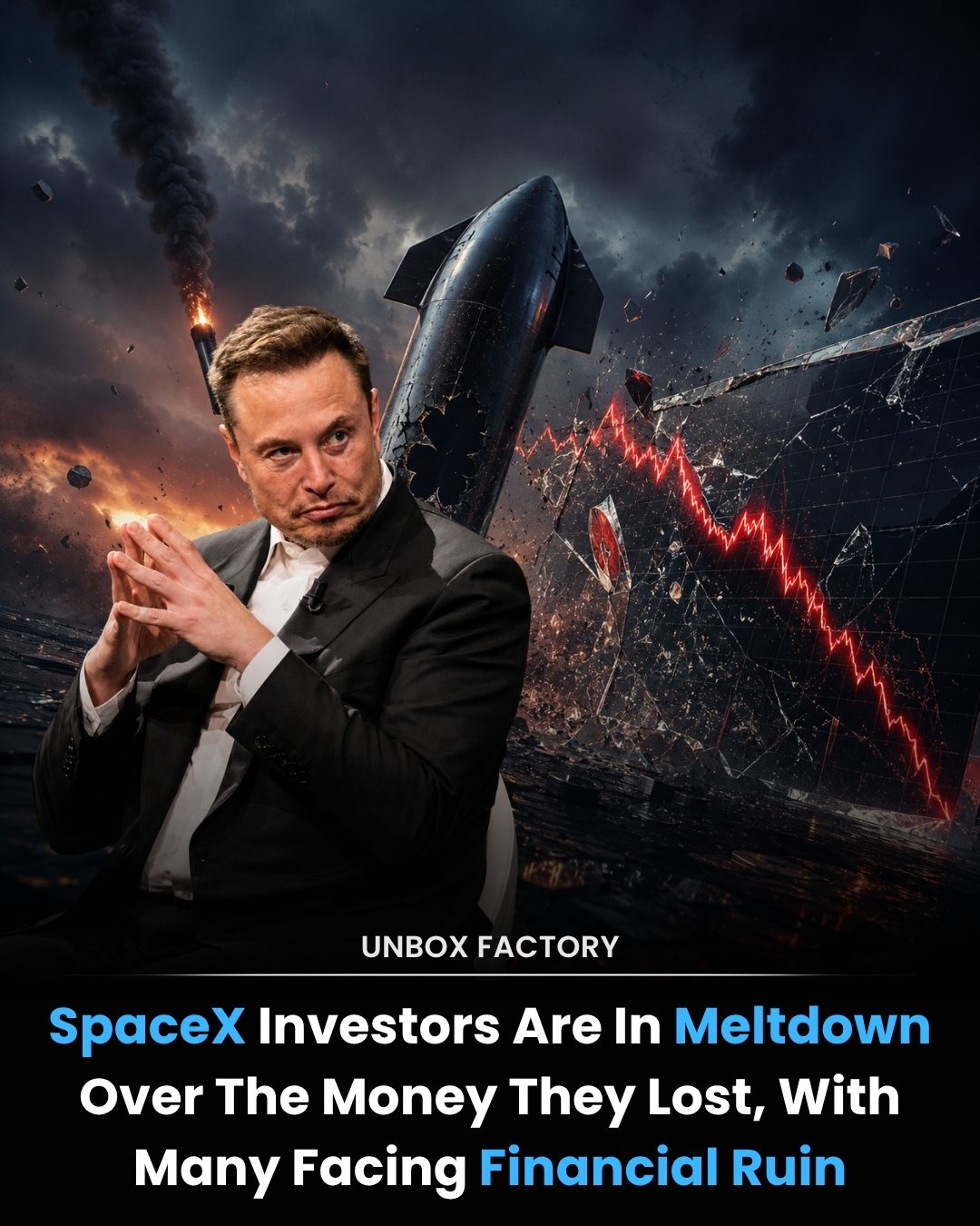 SpaceX Investors Face Financial Ruin Amid Market Turmoil