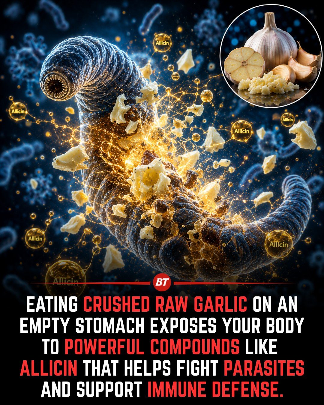 Maximize Garlic's Benefits: Crush for Allicin and Health
