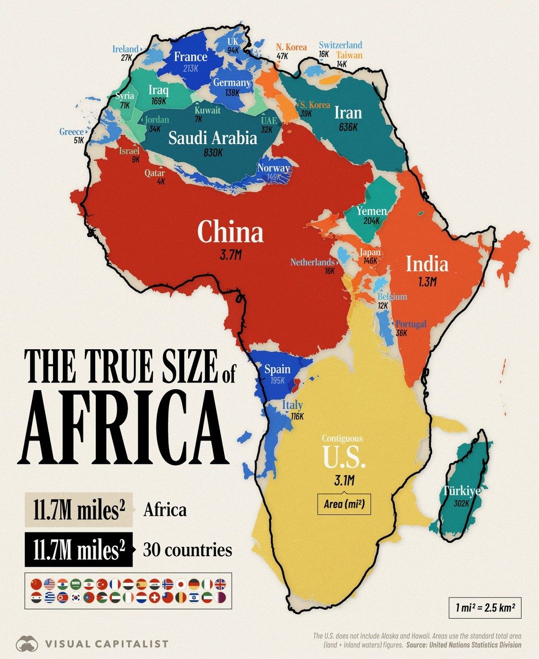 Africa's Actual Size Revealed: Bigger Than You Think