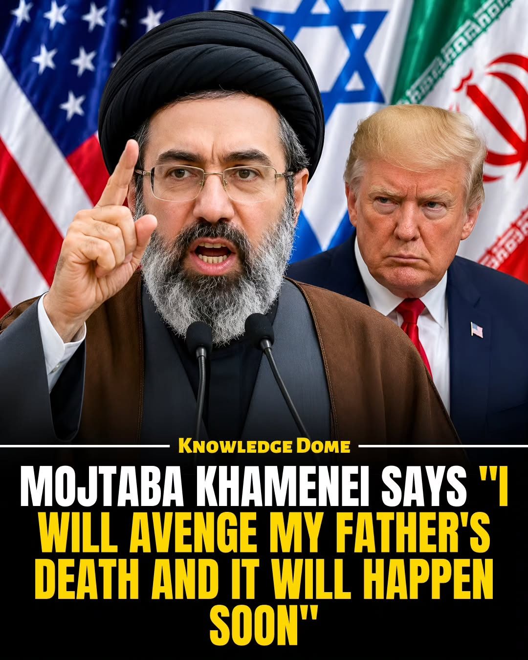 Mojtaba Khamenei Vows Revenge in Stunning Political Meme