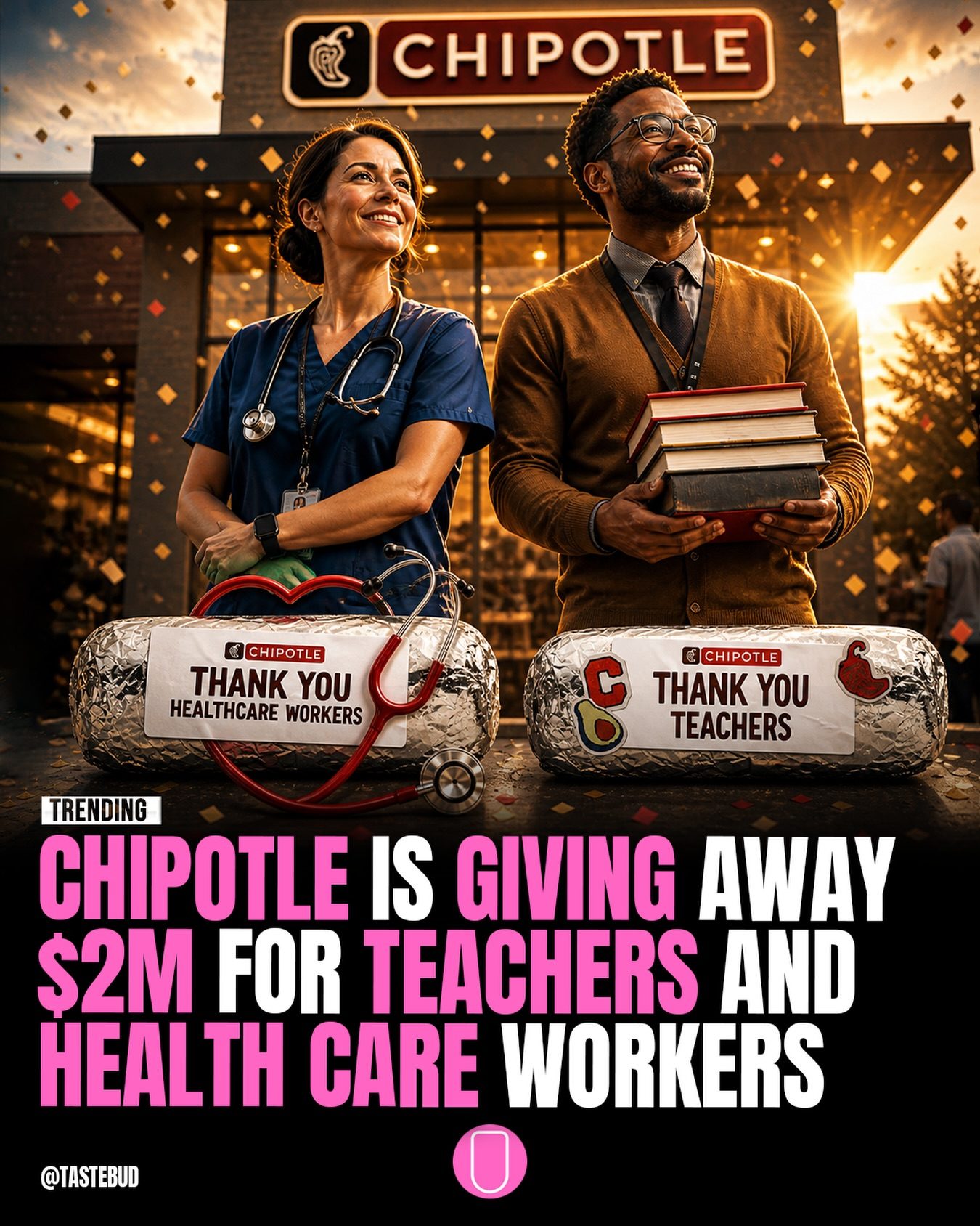 Chipotle's $2M Giveaway: Free Meals for Teachers, Healthcare Workers