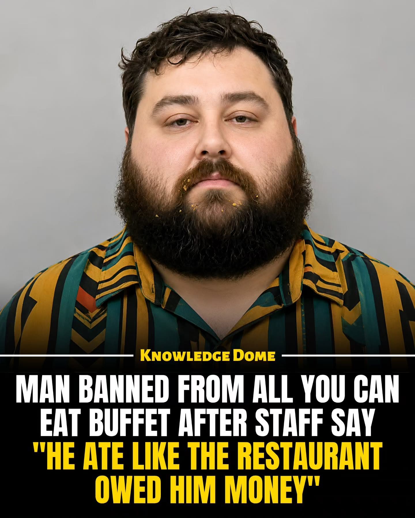 Man Banned from Las Vegas Buffet for Eating Too Much
