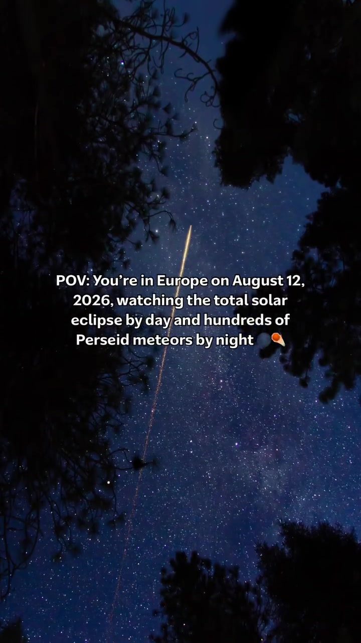 Experiencing Europe's 2026 Rare Celestial Double Header