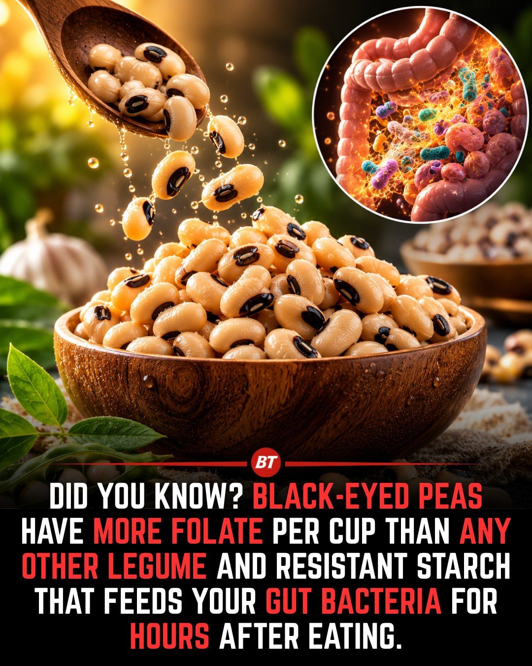 Unlock Black-Eyed Peas' Gut Health Benefits & Folate