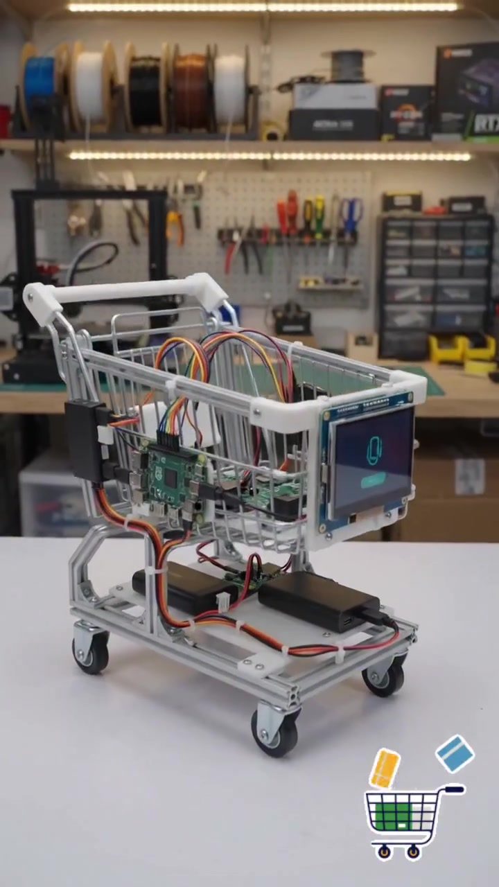 Build Your Own Smart Shopping Cart with RFID and AI
