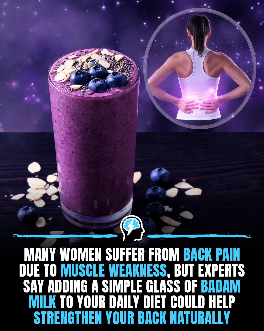 Almond Milk: A Natural Remedy for Women's Back Pain