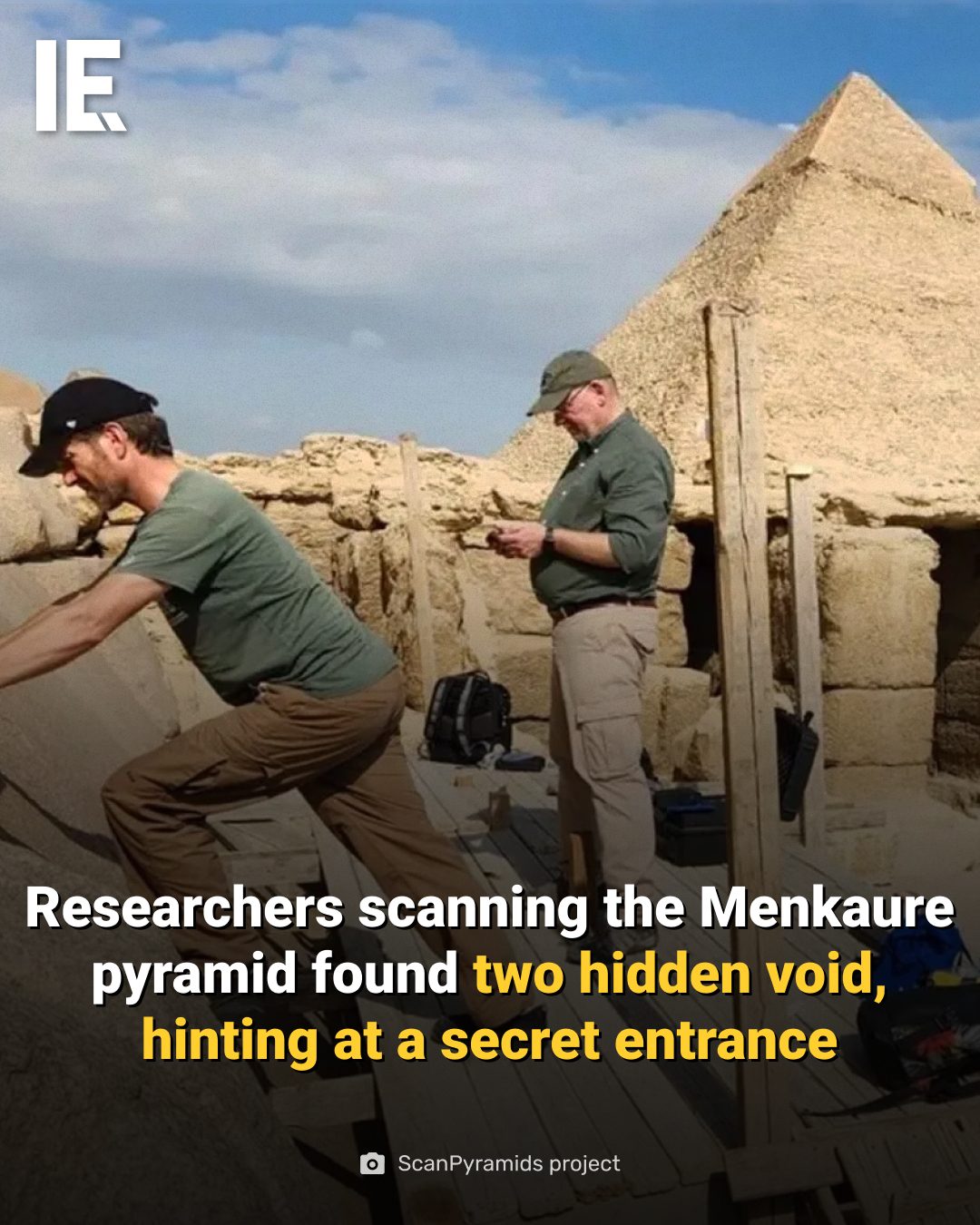 Menkaure Pyramid: Secret Entrance Discovered?