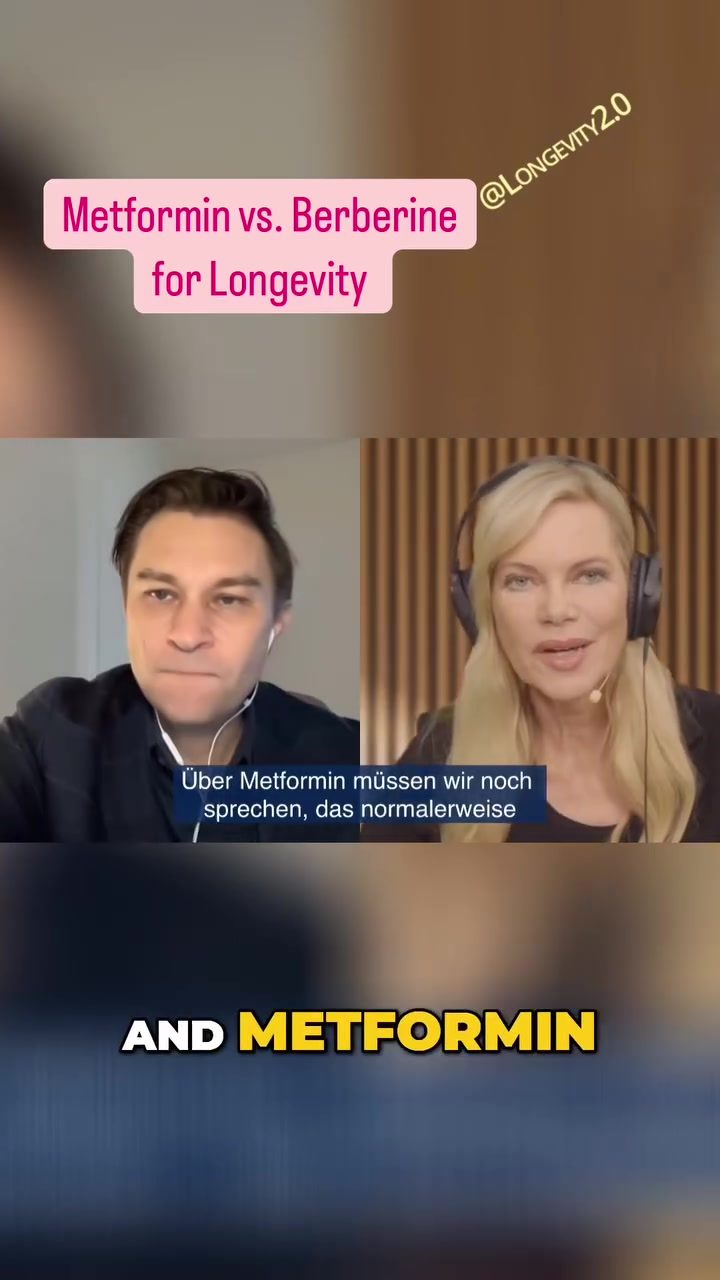 Dr. Sinclair's Experience: Metformin vs. Berberine for Longevity