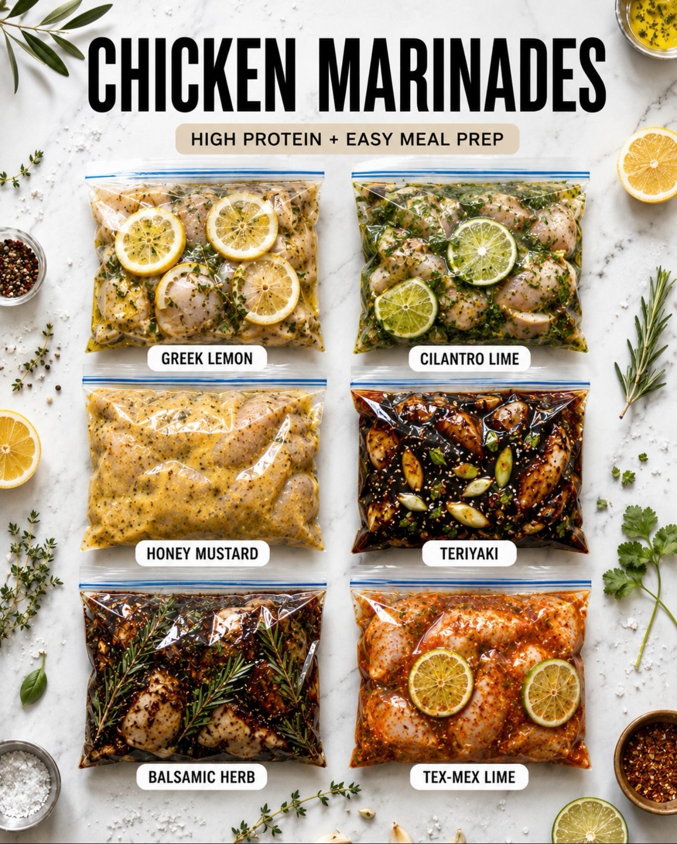 Elevate Your Meal Prep with These 6 Flavorful Chicken Marinades