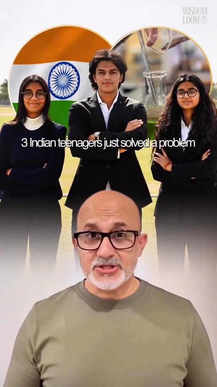 Indian Teenagers Develop Simple Microplastic Solution
