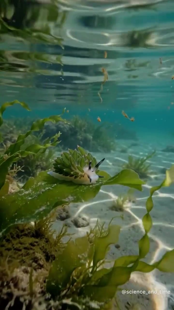 Discover the Leaf Sheep: A Solar-Powered Sea Slug