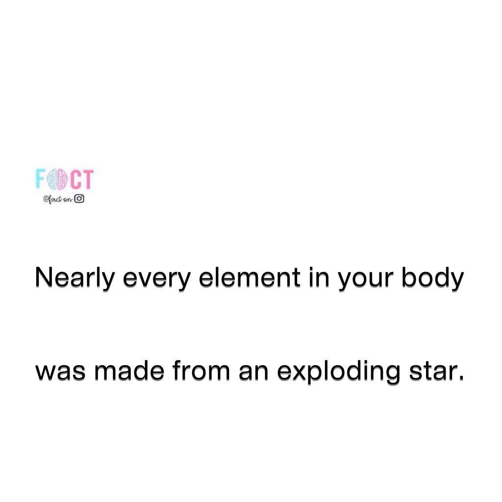 How Exploding Stars Created the Elements in Your Body