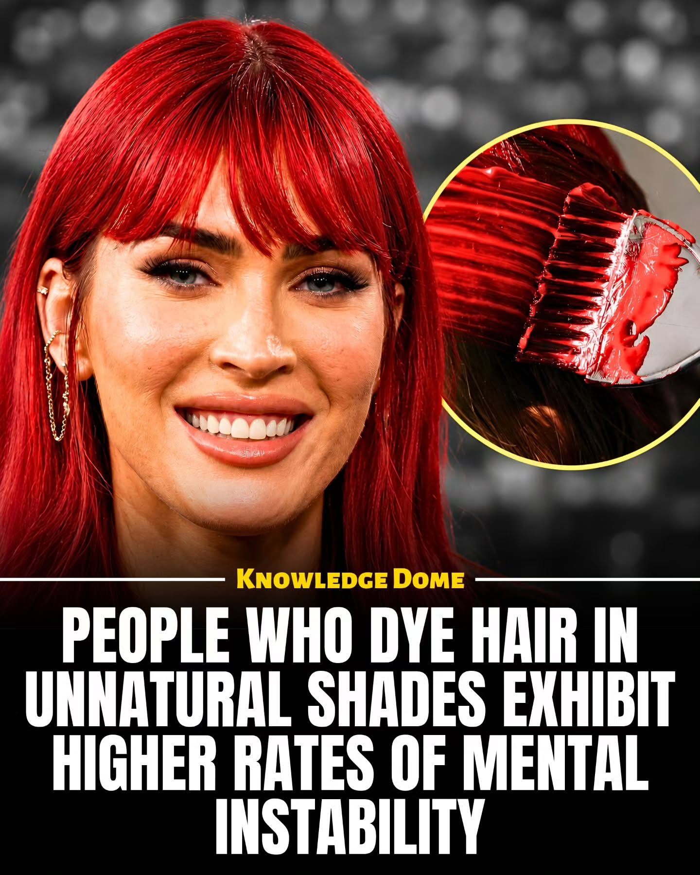 Does Hair Dye Color Influence Mental Health?