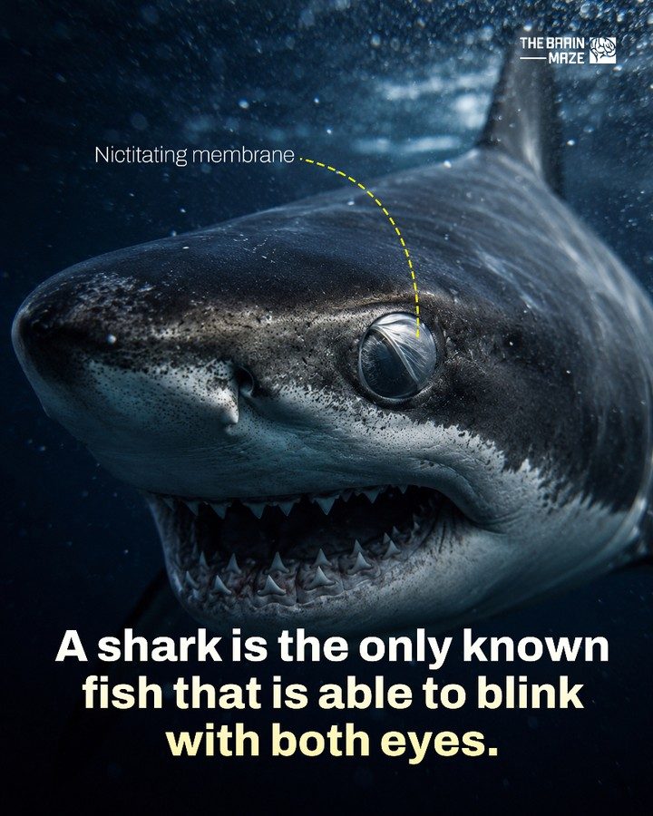 Sharks' Unique Eye Blinking Secret: The Nictitating Membrane