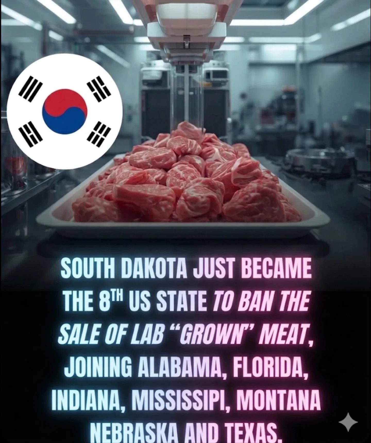 South Dakota Joins Seven US States Banning Lab-Grown Meat