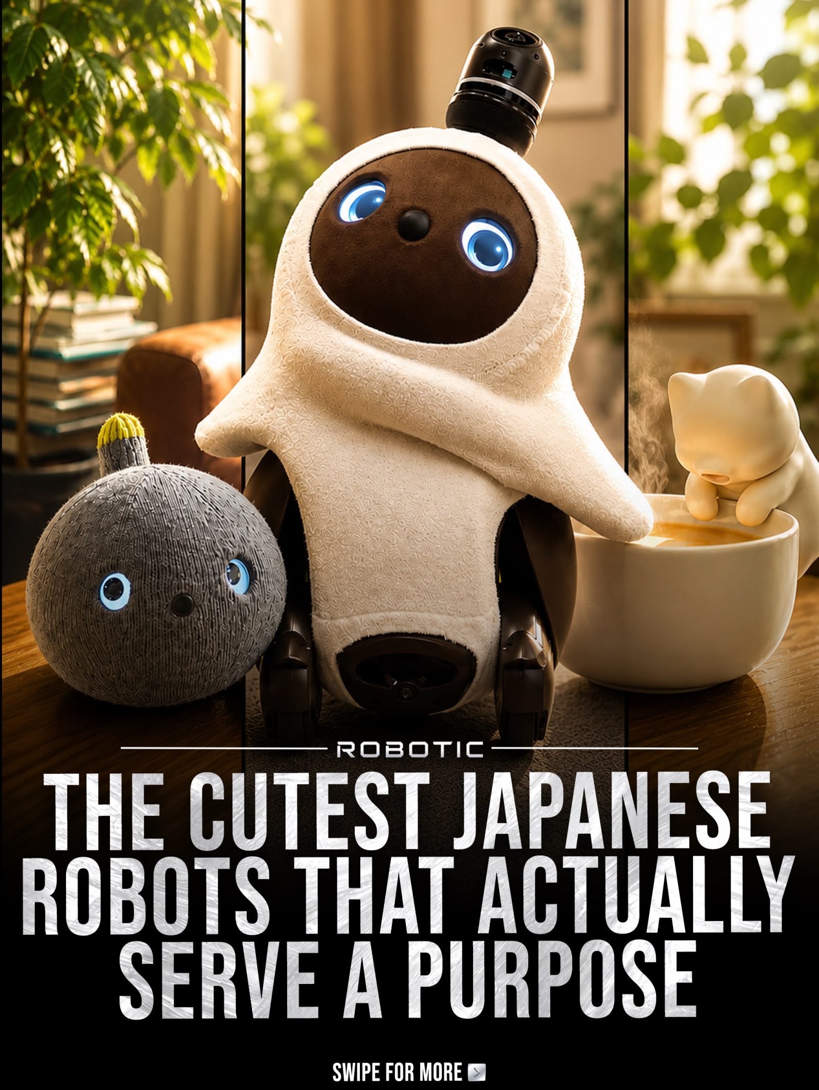 The Incredible Purpose Behind Japan's Adorable AI Pet Robots